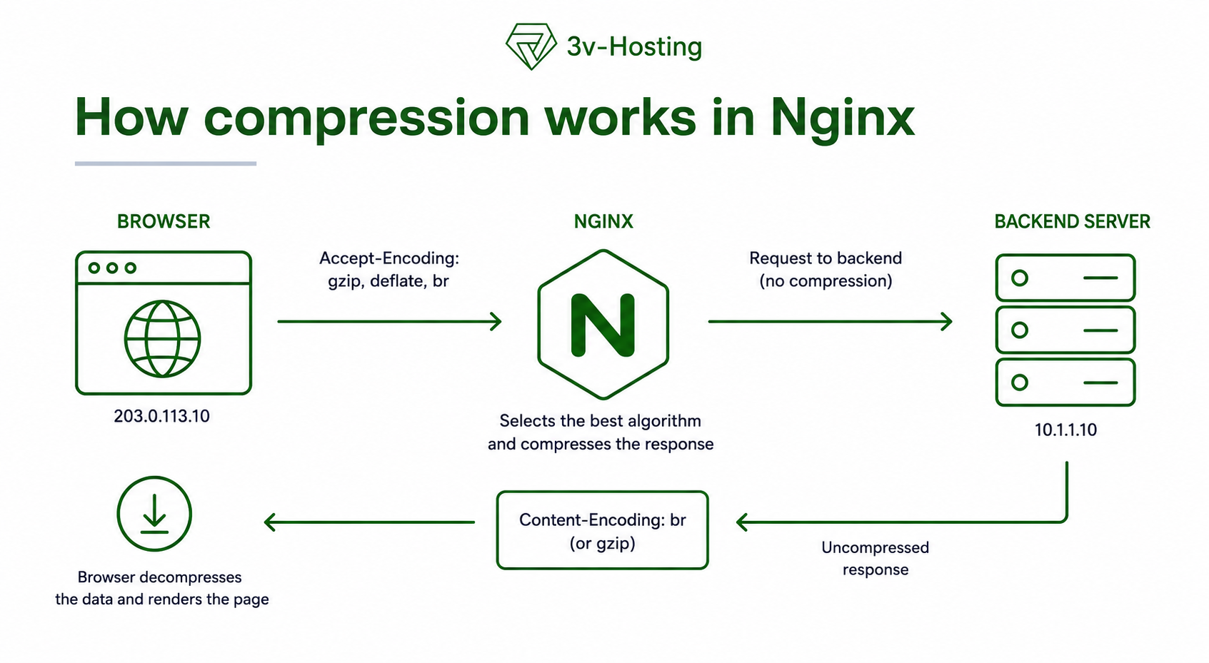 gzip and brotli in nginx
