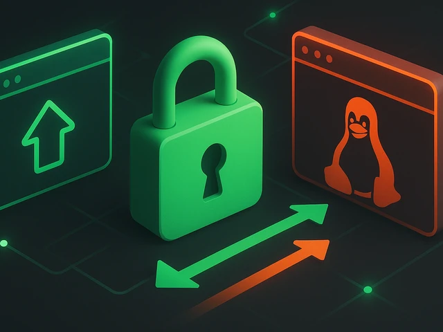 Transferring files using SSH in Linux